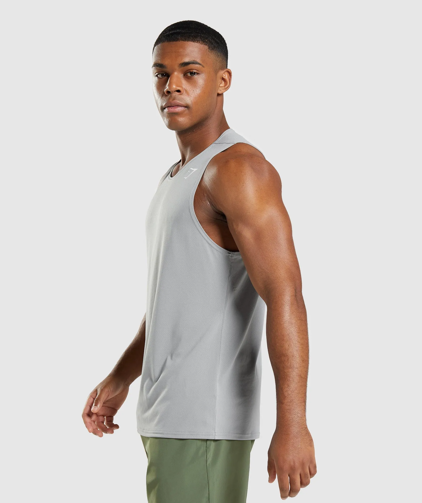 Gymshark Arrival Tank - Smokey Grey sold by Gymshark product image thumbnail 2