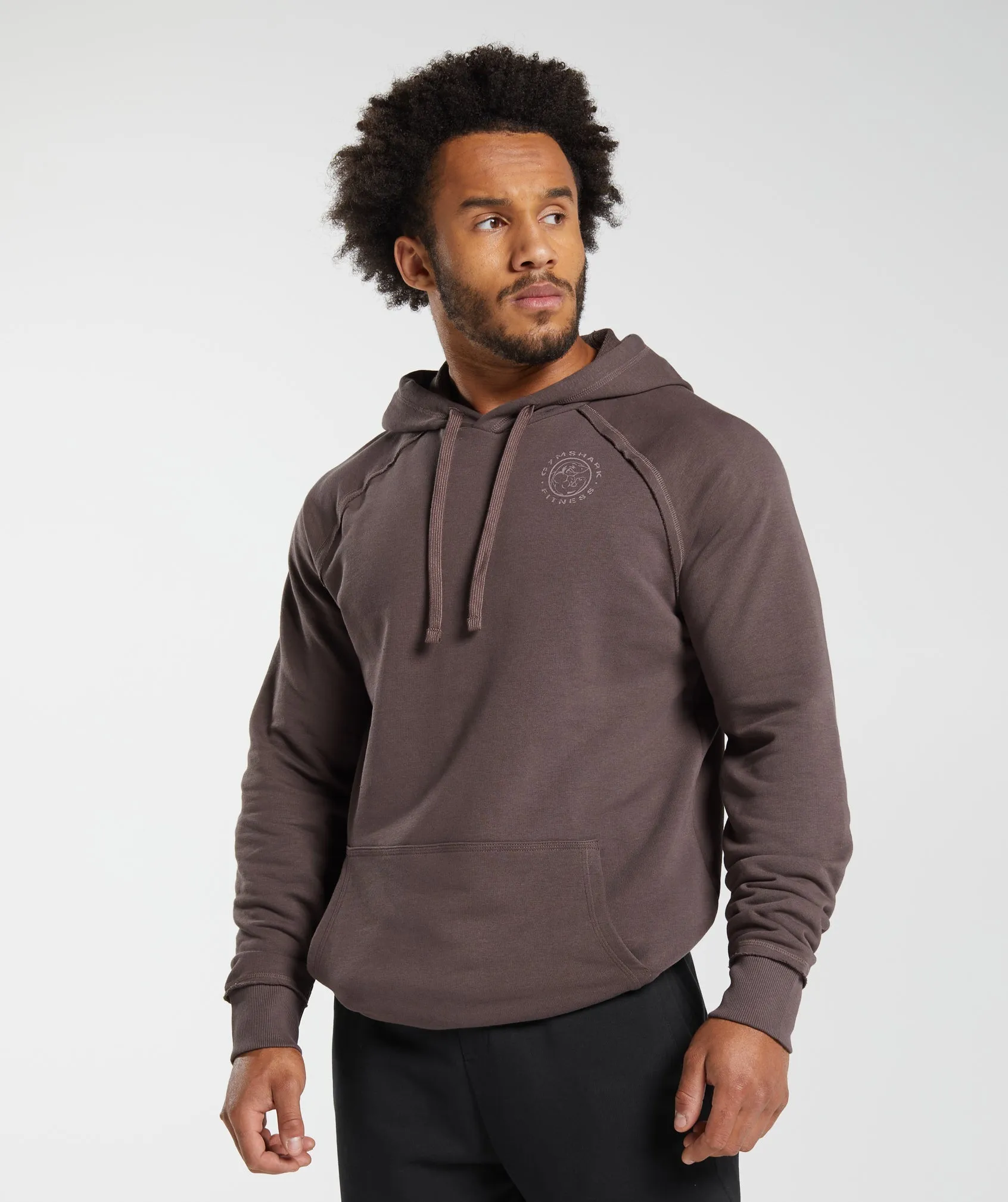Gymshark Legacy Hoodie - Walnut Mauve sold by Gymshark product image thumbnail 3
