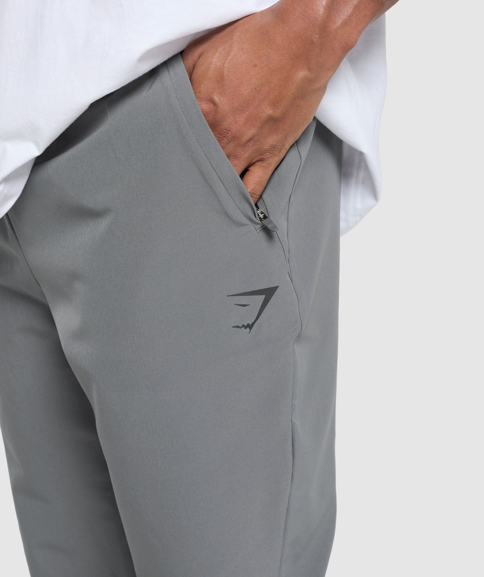 Gymshark Ease Woven Jogger - Pitch Grey sold by Gymshark product image thumbnail 3