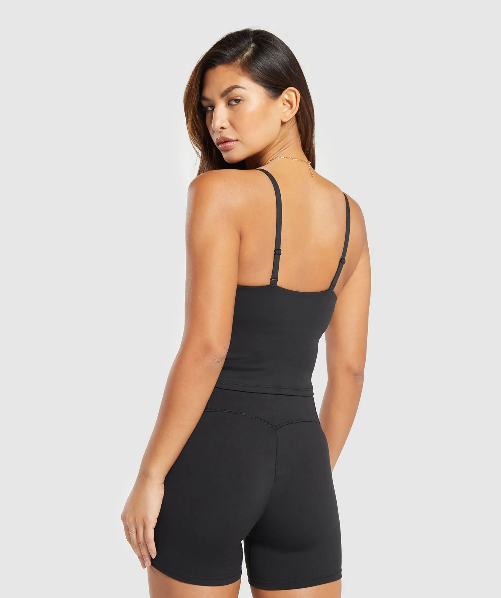 Gymshark Everyday Shelf Cami Tank - Black sold by Gymshark product image thumbnail 2
