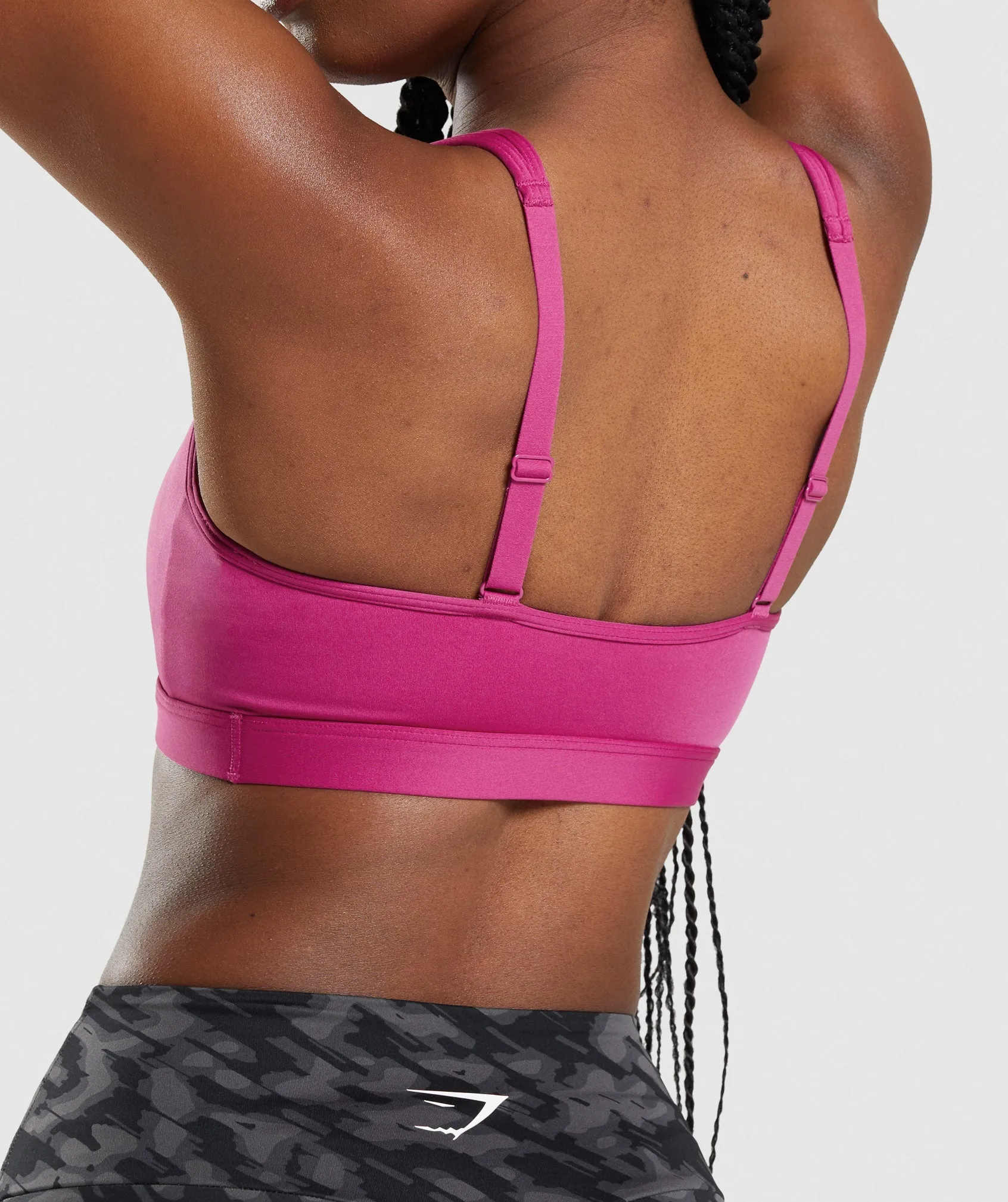 Gymshark Scoop Neck Sports Bra - Dragon Pink sold by Gymshark product image thumbnail 5