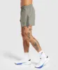 Gymshark Sport 5" Shorts - Linen Brown/Dark Grey sold by Gymshark