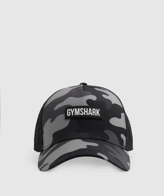 Gymshark Trucker Cap - Grey Print made by Gymshark