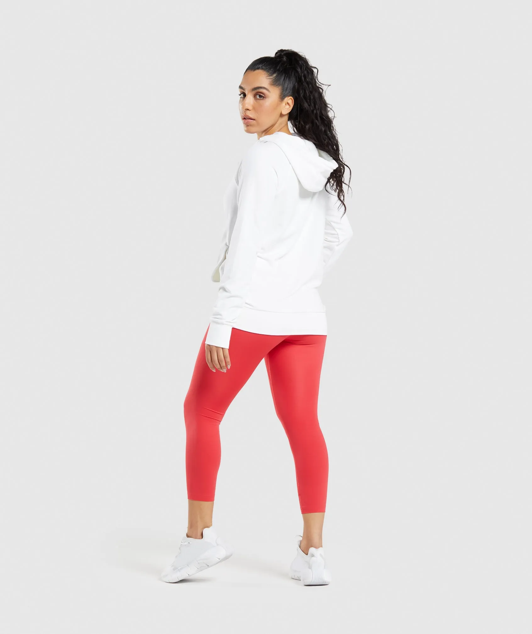 Gymshark Training Hoodie - White sold by Gymshark product image thumbnail 4