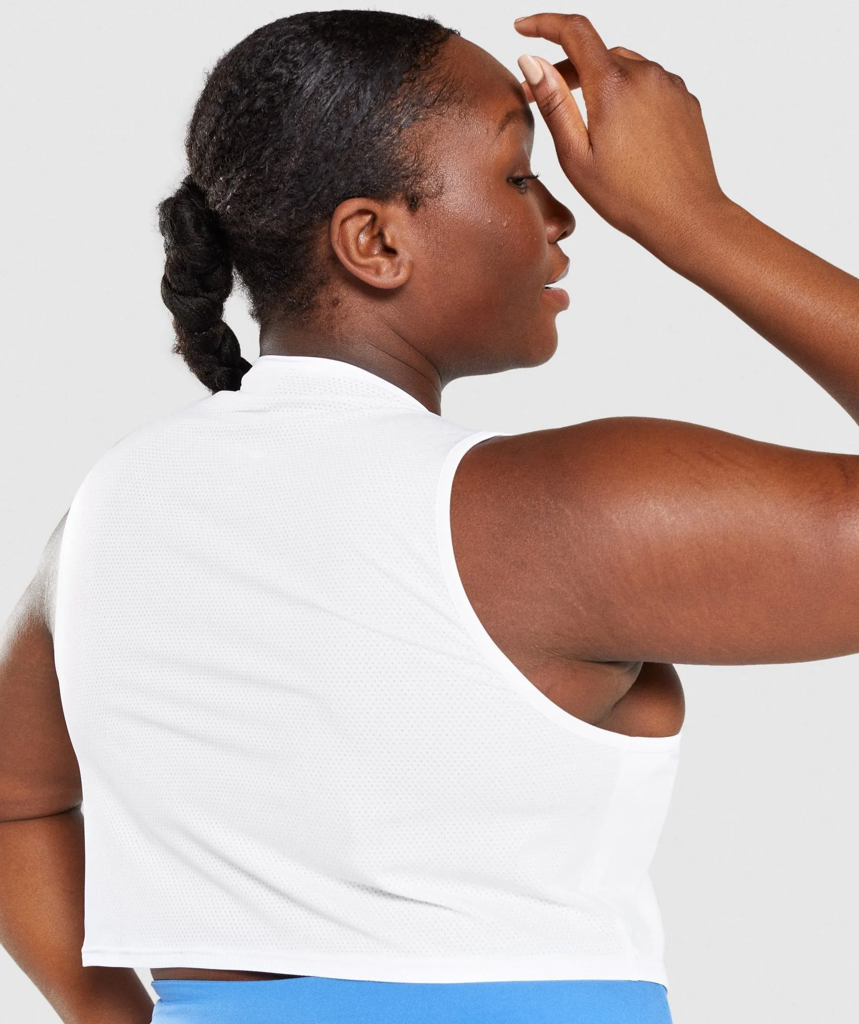 Gymshark Training Crop Tank - White sold by Gymshark product image thumbnail 5