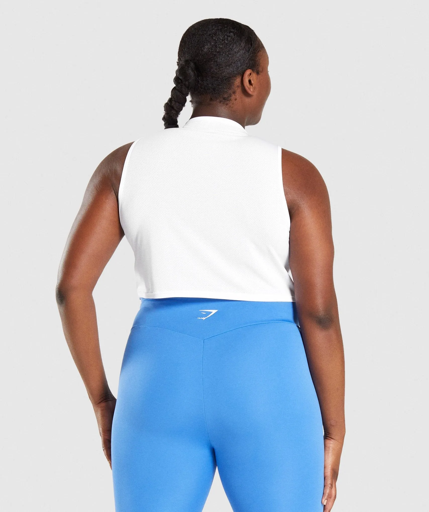 Gymshark Training Crop Tank - White sold by Gymshark product image thumbnail 2