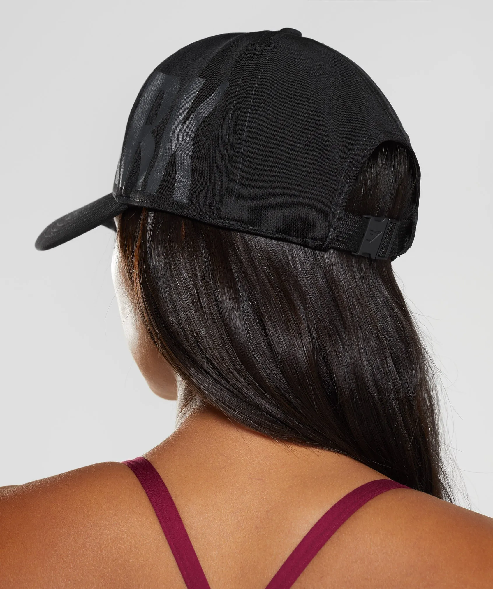 Gymshark Logo Trucker Cap - Black sold by Gymshark product image thumbnail 2