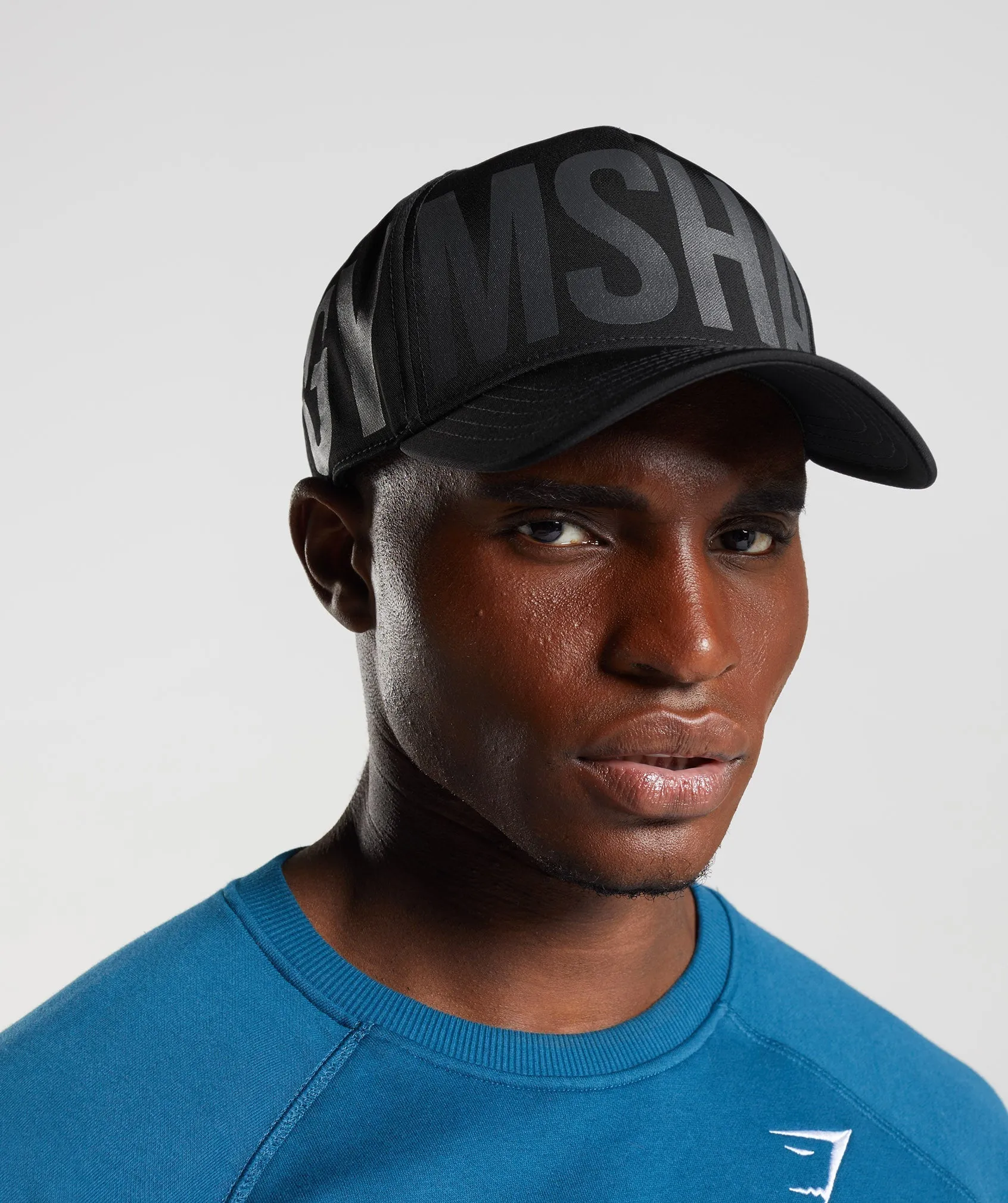 Gymshark Logo Trucker Cap - Black sold by Gymshark product image thumbnail 5