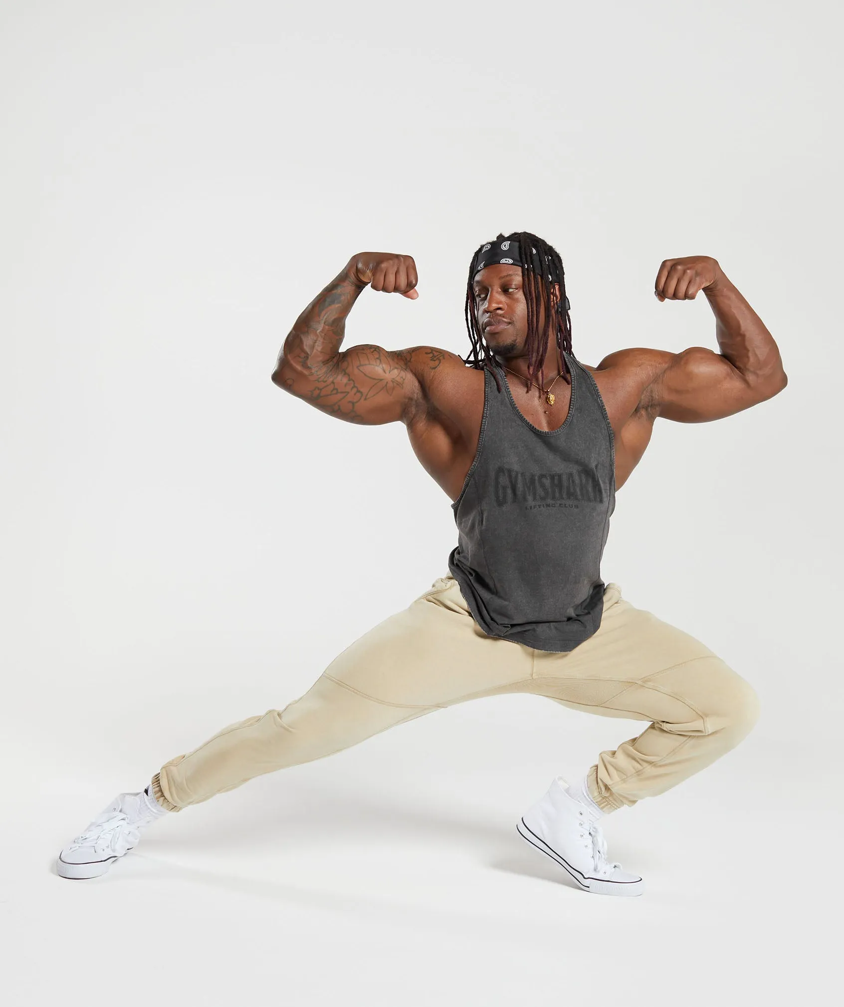 Gymshark Heritage Joggers - Desert Beige sold by Gymshark product image thumbnail 4