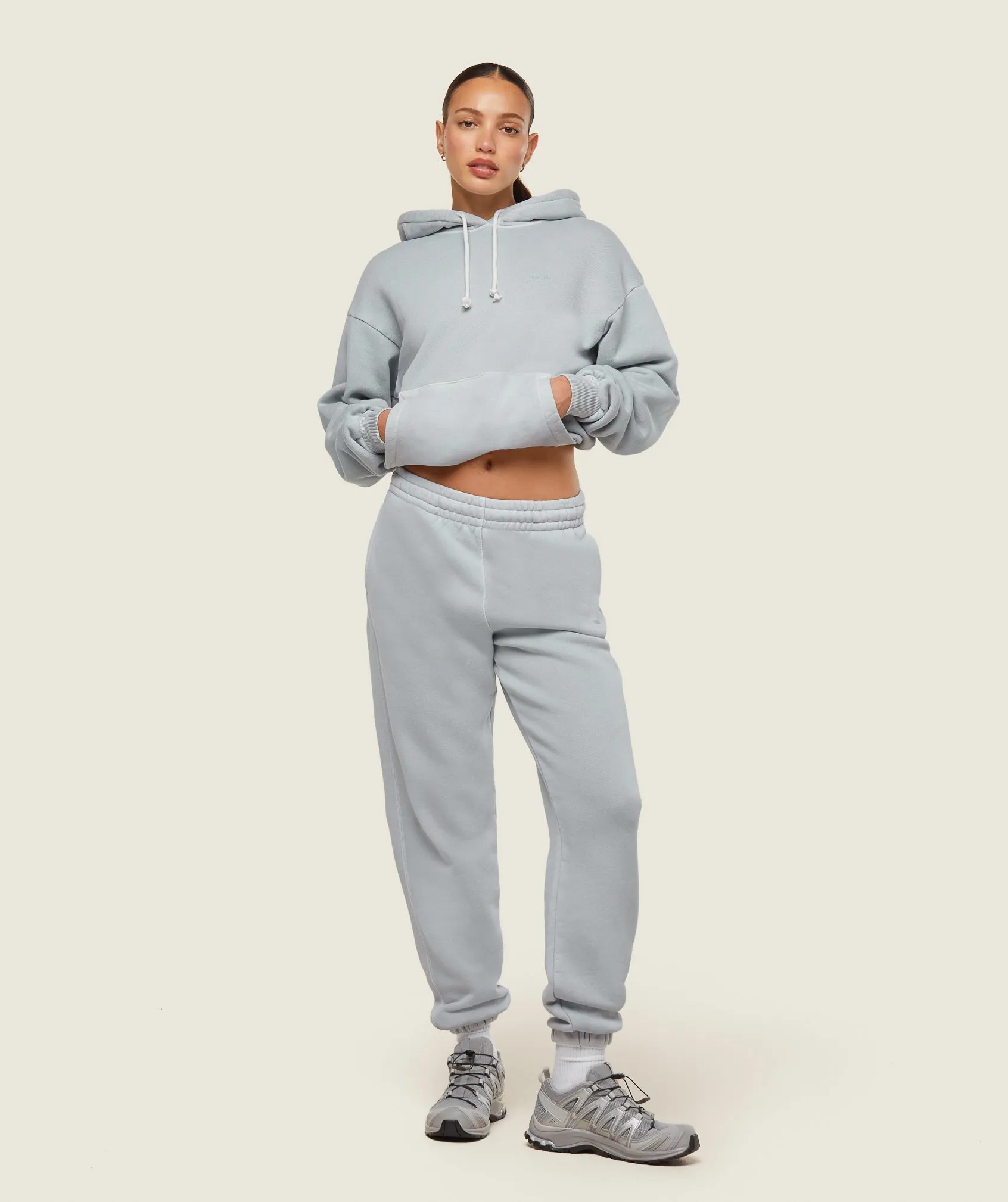 Gymshark everywear Relaxed Hoodie - Ice Grey sold by Gymshark product image thumbnail 2