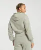 Gymshark Heavyweight Loopback Sweat Hoodie - Stone Grey sold by Gymshark