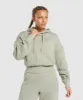 Gymshark Heavyweight Loopback Sweat Hoodie - Stone Grey sold by Gymshark