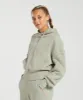 Gymshark Heavyweight Loopback Sweat Hoodie - Stone Grey sold by Gymshark