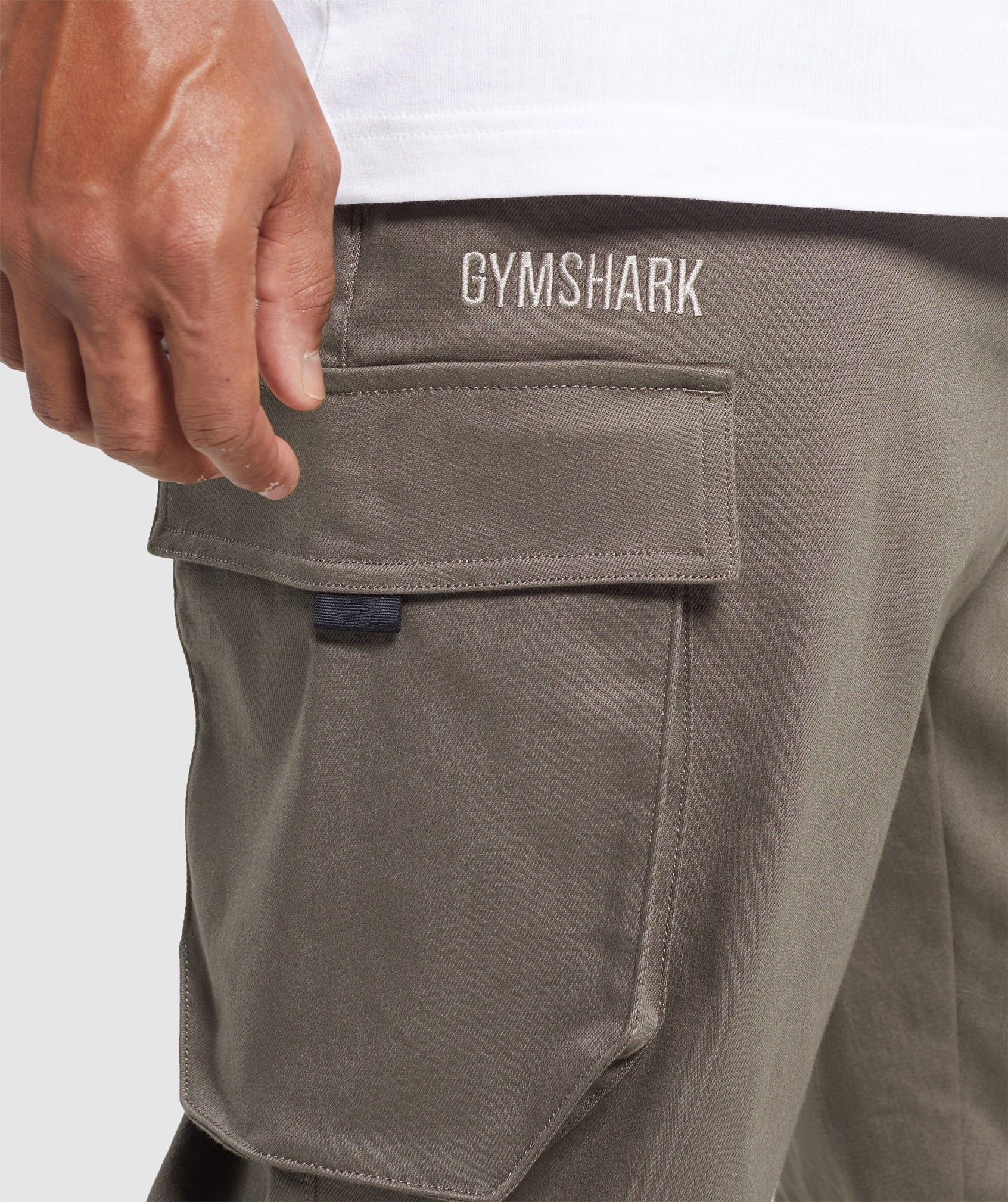 Gymshark Rest Day Woven Cargo Pants - Camo Brown sold by Gymshark product image thumbnail 5