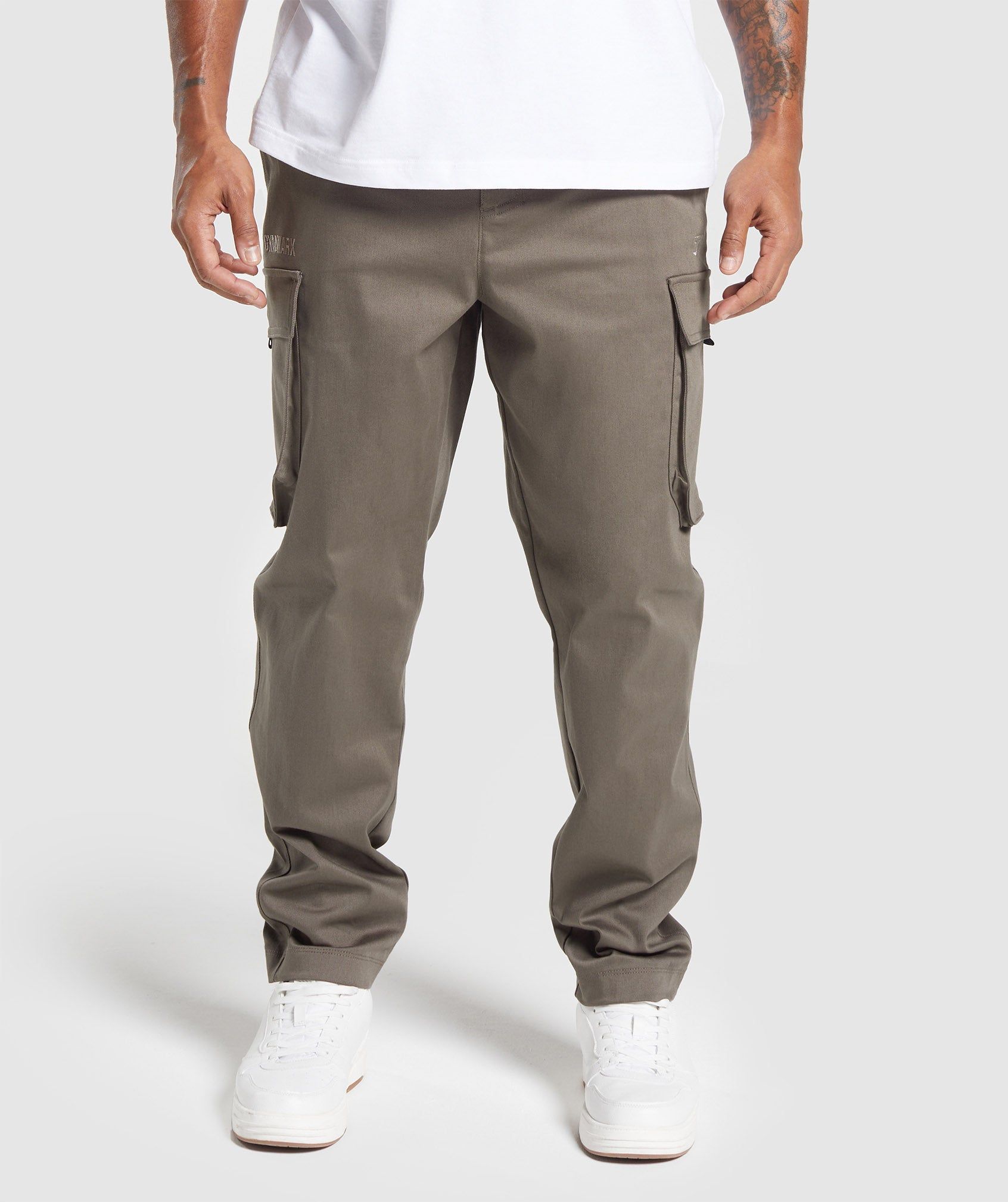 Gymshark Rest Day Woven Cargo Pants - Camo Brown sold by Gymshark product image thumbnail 2