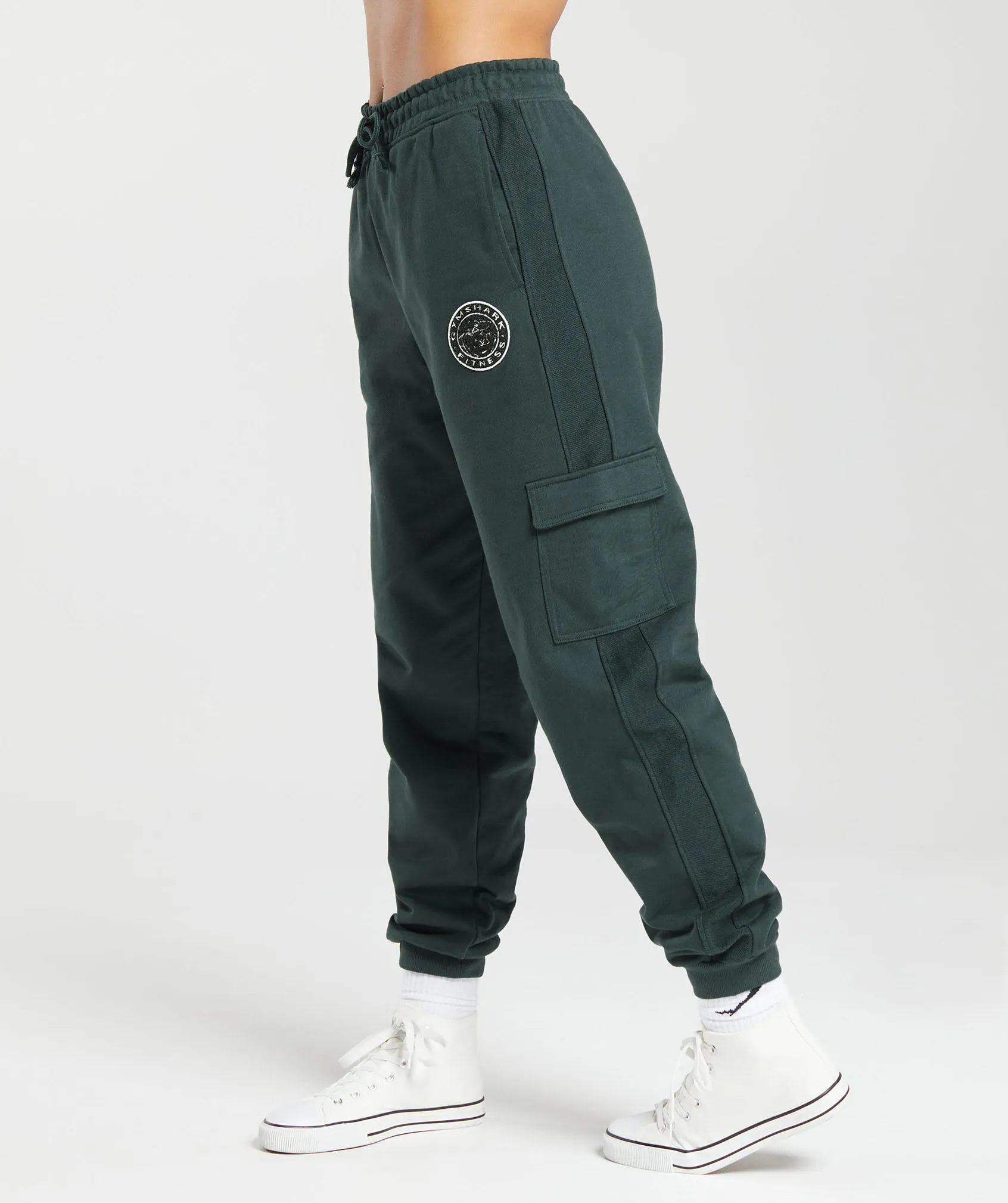Gymshark Legacy Joggers - Fog Green sold by Gymshark product image thumbnail 3