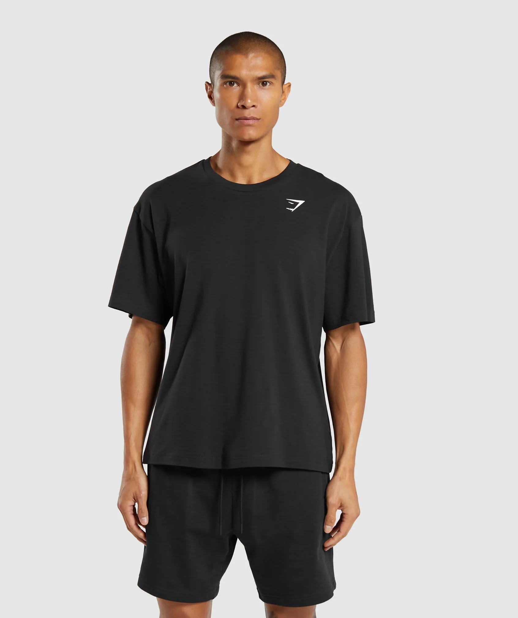 Gymshark Essential Oversized T-Shirt - Black sold by Gymshark