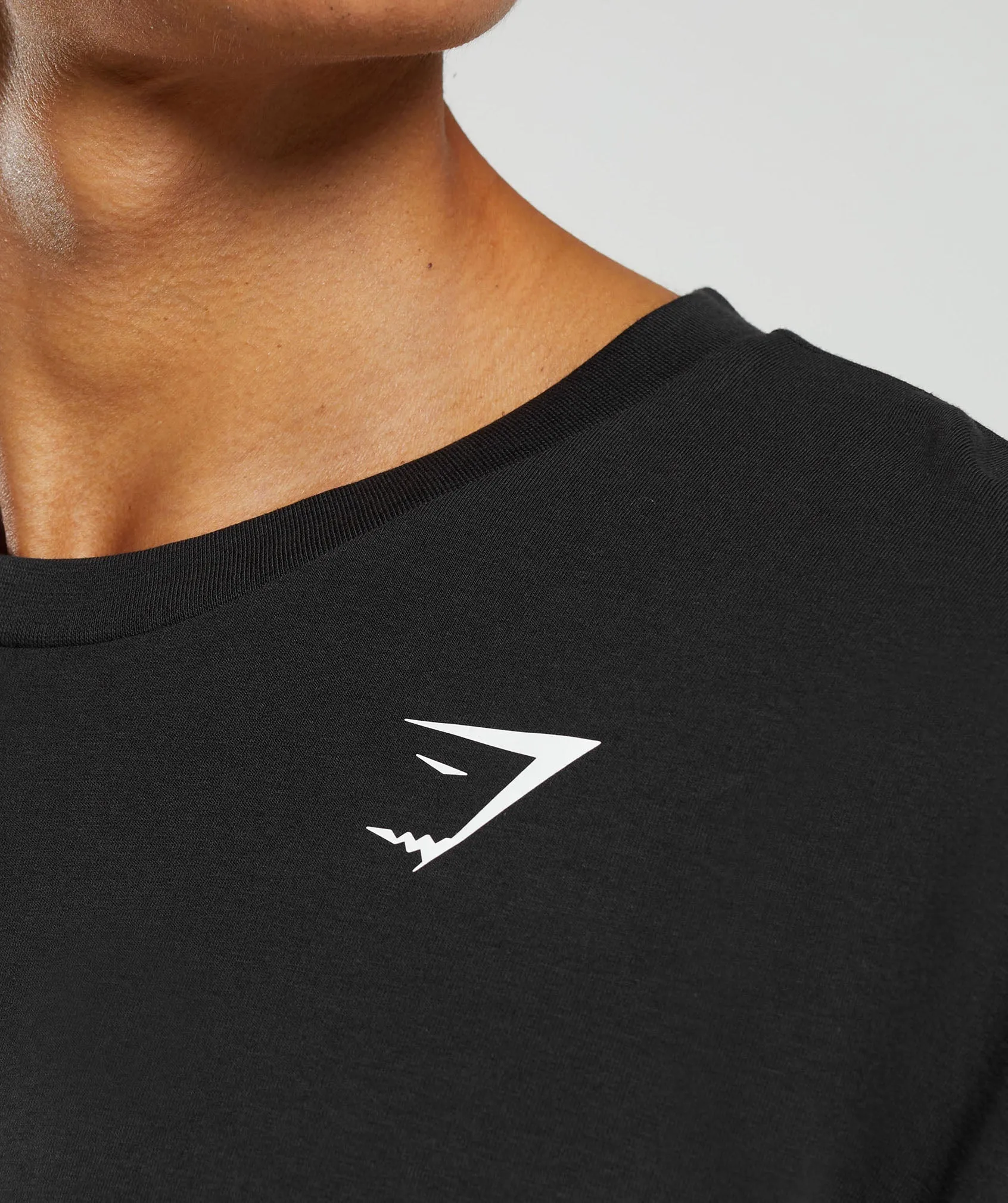 Gymshark Essential Oversized T-Shirt - Black sold by Gymshark product image thumbnail 5