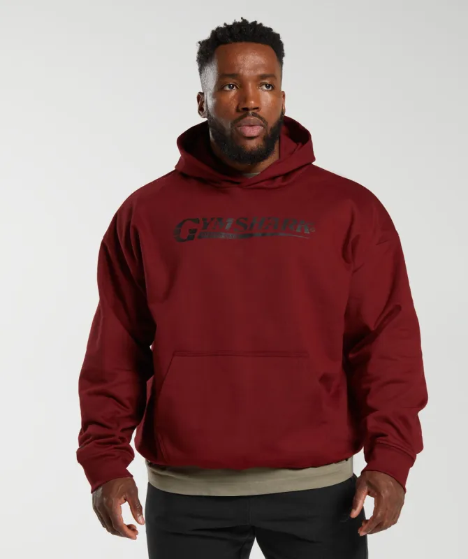 Gymshark Pump Cover Hoodie - Spiced Red sold by Gymshark