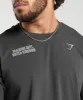 Gymshark Training Dept. UK T-Shirt - Asphalt Grey sold by Gymshark