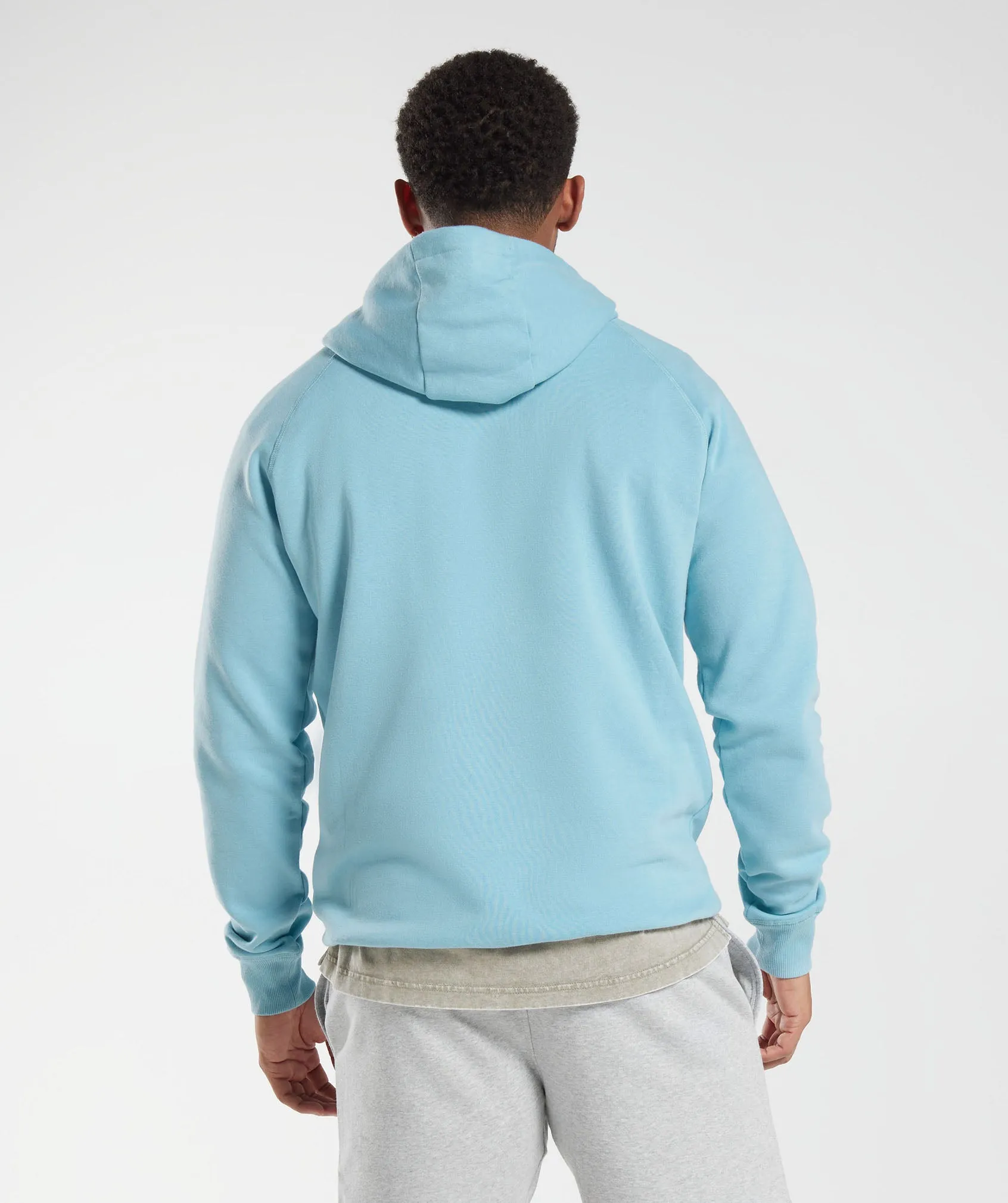 Gymshark Crest Hoodie - Iceberg Blue sold by Gymshark product image thumbnail 2