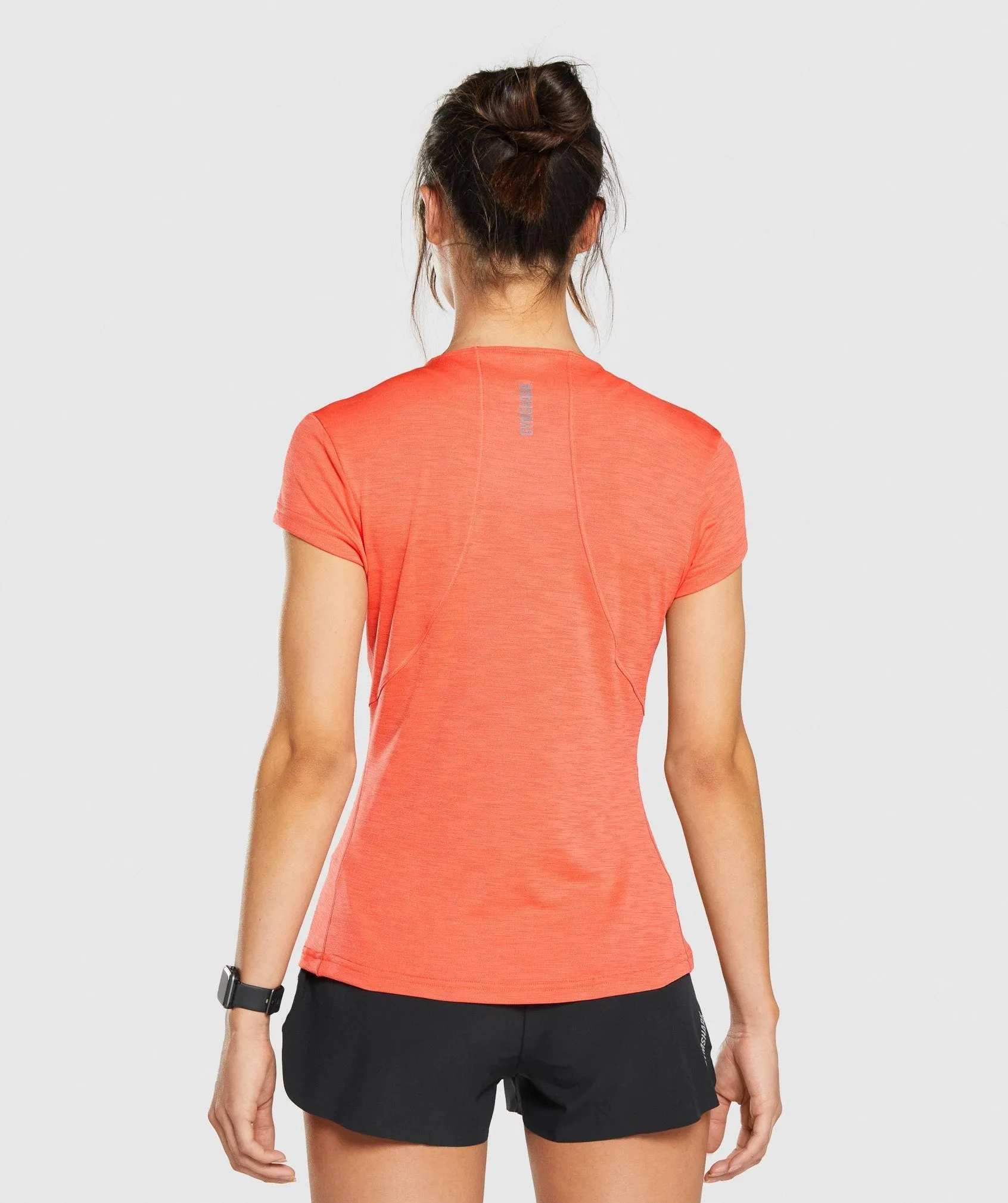 Gymshark Speed T-Shirt - Orange Marl sold by Gymshark product image thumbnail 2