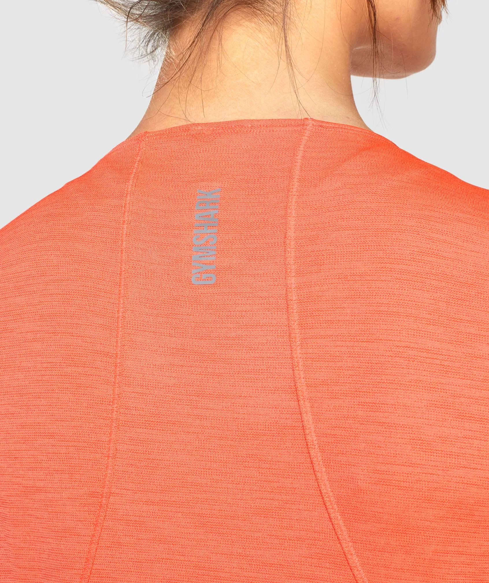 Gymshark Speed T-Shirt - Orange Marl sold by Gymshark product image thumbnail 5