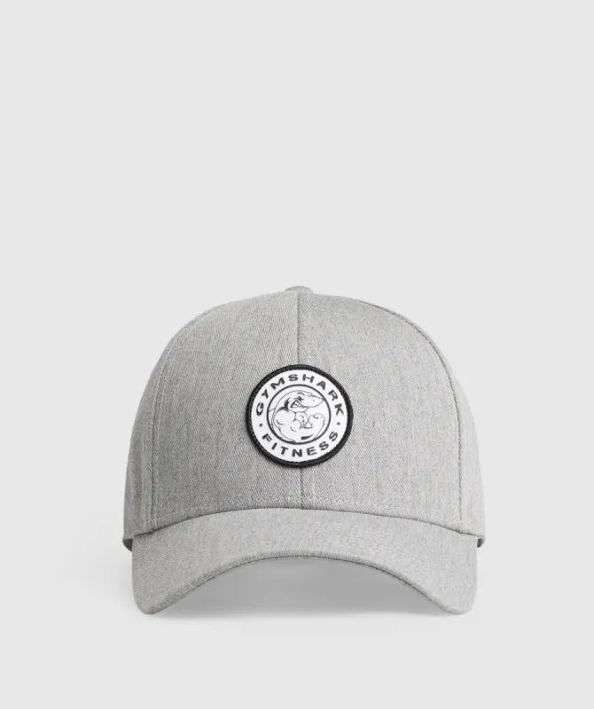 Gymshark Legacy Cap - Light Grey Core Marl sold by Gymshark