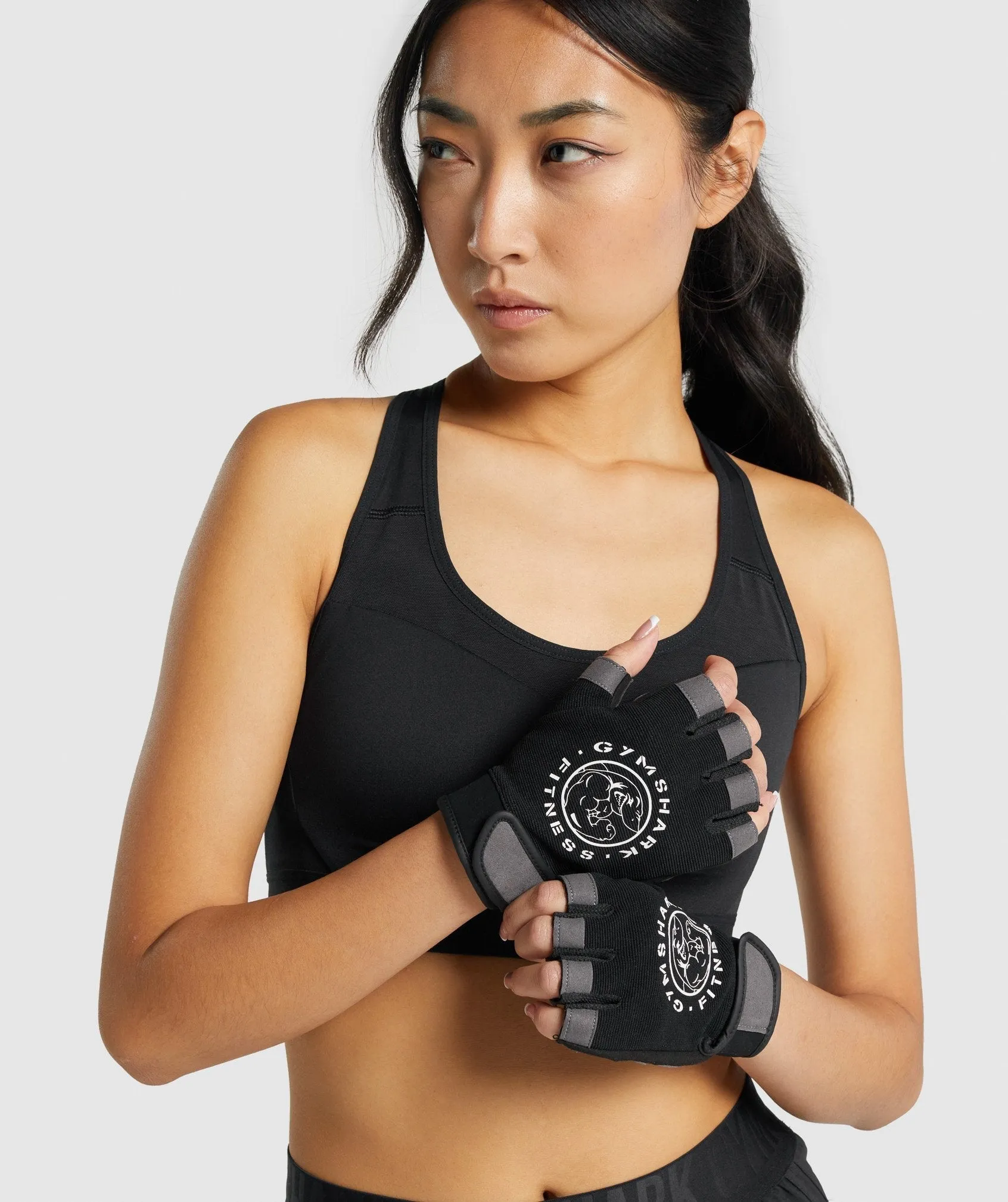 Gymshark Legacy Lifting Gloves - Black sold by Gymshark