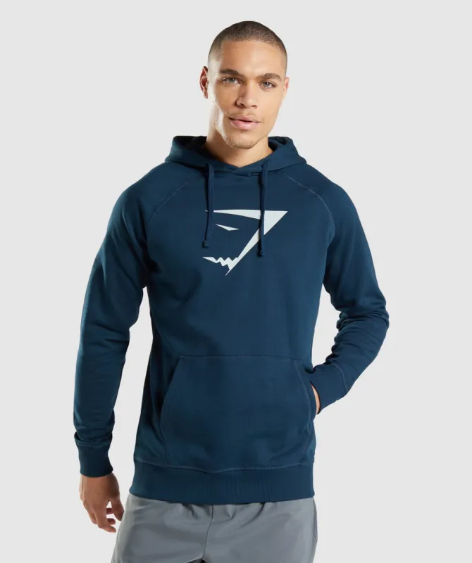 Gymshark Sharkhead Infill Hoodie - Navy made by Gymshark