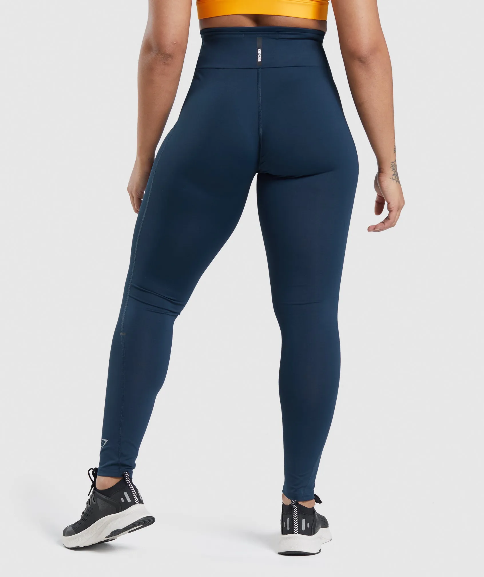 Gymshark Speed Leggings - Navy sold by Gymshark product image thumbnail 2