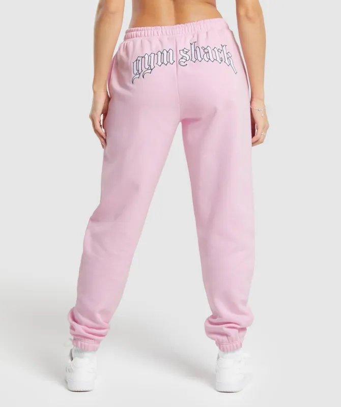 Gymshark Heavy Flex Graphic Jogger - Dolly Pink sold by Gymshark
