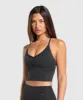 Gymshark Elevate Longline Sports Bra - Black sold by Gymshark