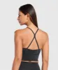 Gymshark Elevate Longline Sports Bra - Black sold by Gymshark