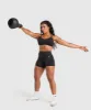 Gymshark Adapt Camo Minimal Bra - Black/Asphalt Grey sold by Gymshark