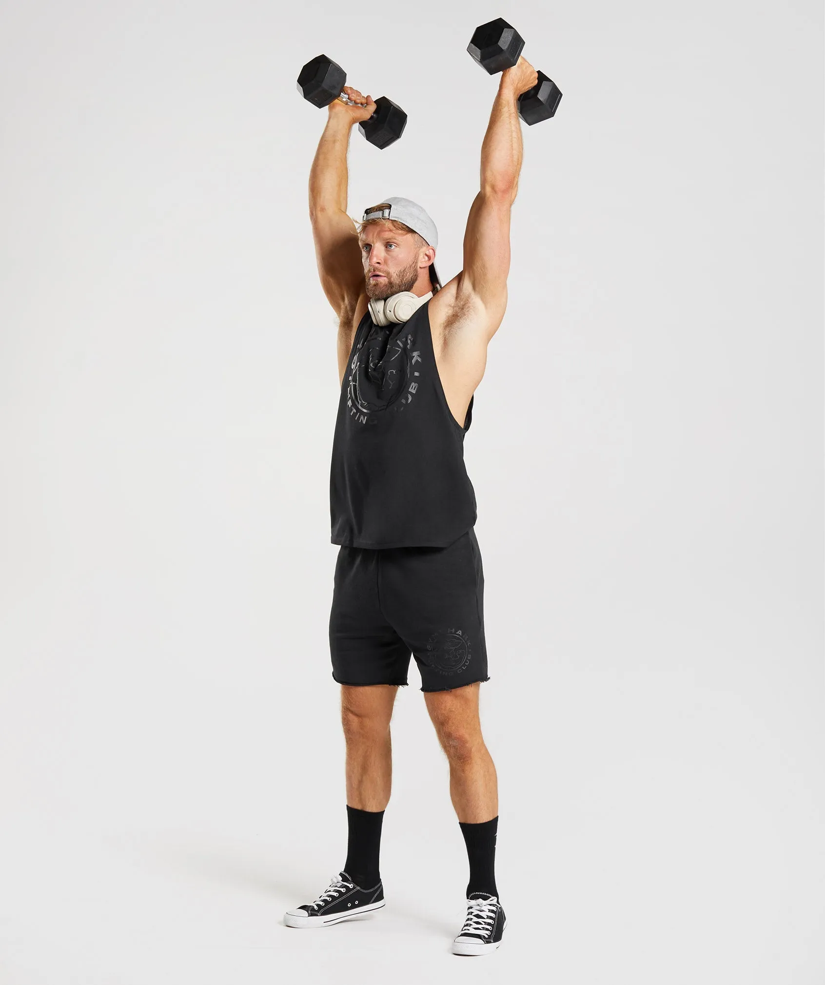 Gymshark Legacy Drop Arm Tank - Black sold by Gymshark product image thumbnail 4