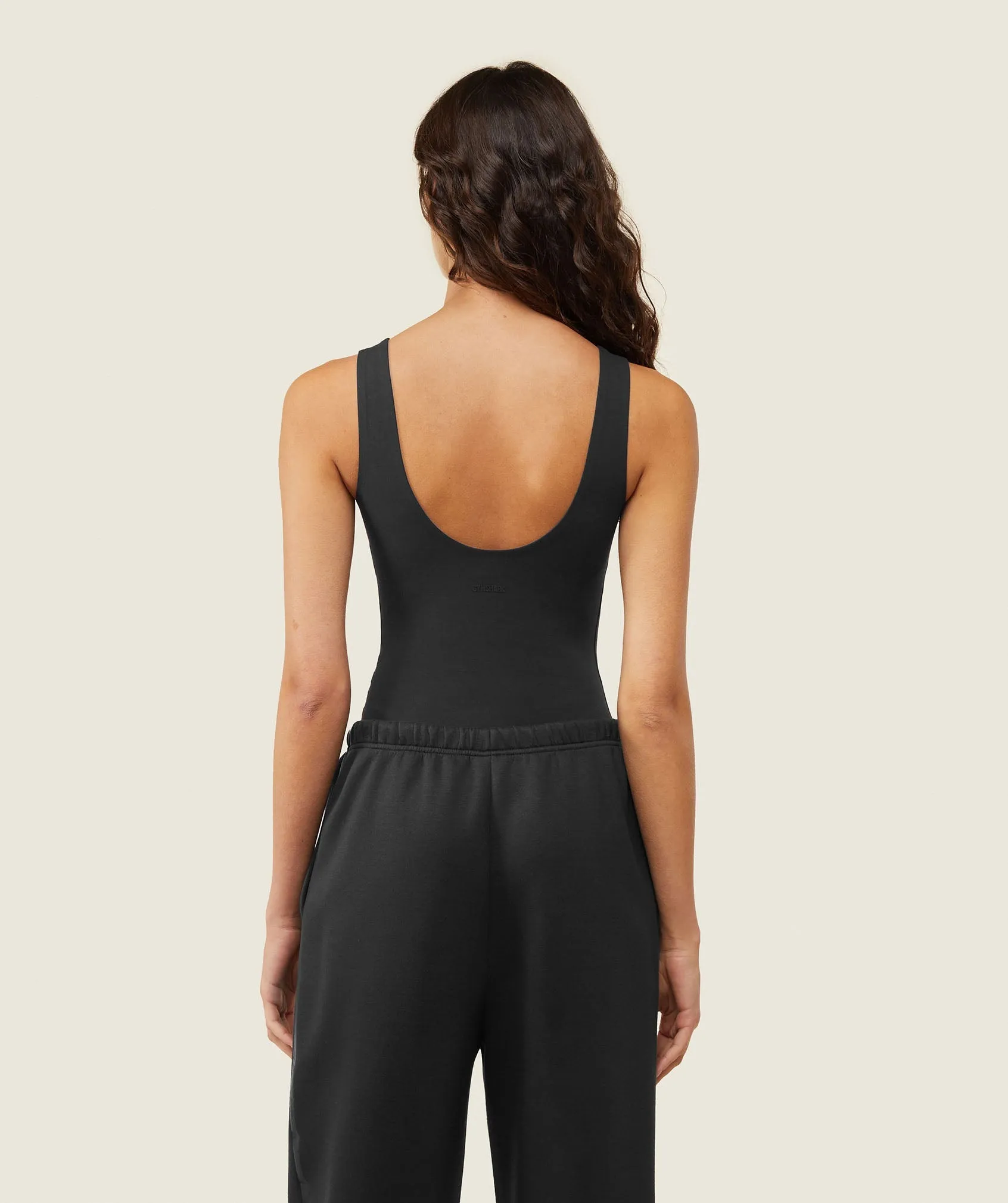 Gymshark everywear Reversible Zip Leotard - Black/Heavy Blue sold by Gymshark product image thumbnail 4