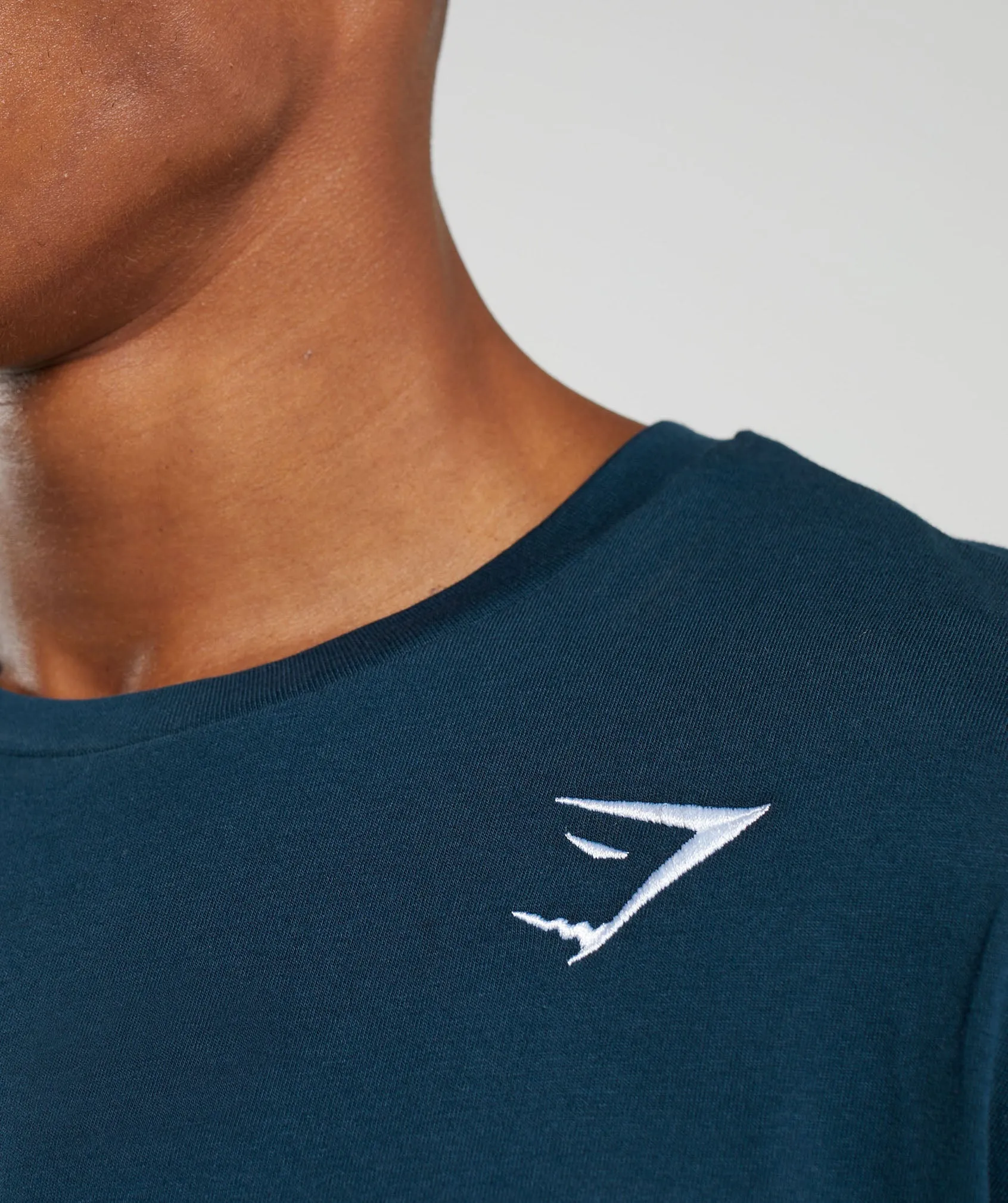 Gymshark Crest T-Shirt - Navy sold by Gymshark product image thumbnail 5