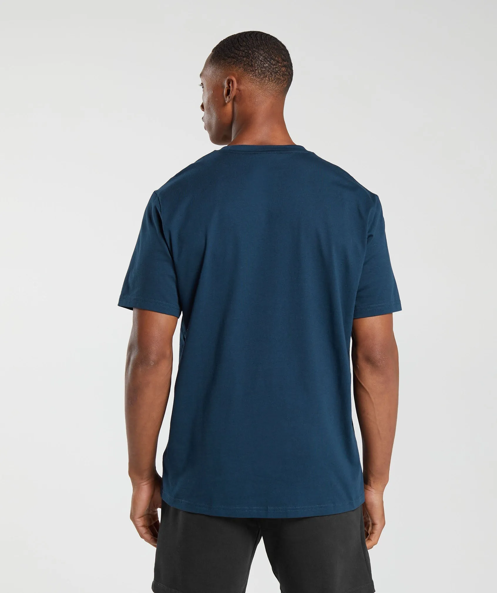 Gymshark Crest T-Shirt - Navy sold by Gymshark product image thumbnail 2