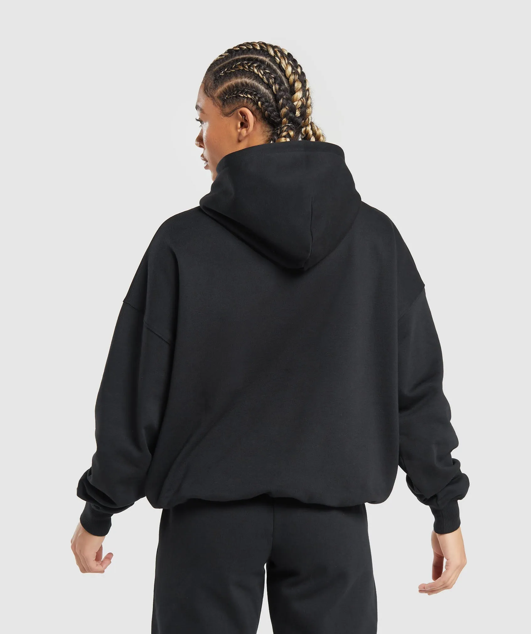 Gymshark Weightlifting Oversized Hoodie - Black sold by Gymshark product image thumbnail 2
