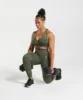 Gymshark Adapt Camo Seamless Leggings - Moss Olive/Core Olive sold by Gymshark