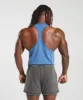 Gymshark Heritage Washed Stringer - Vintage Blue sold by Gymshark