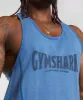 Gymshark Heritage Washed Stringer - Vintage Blue sold by Gymshark