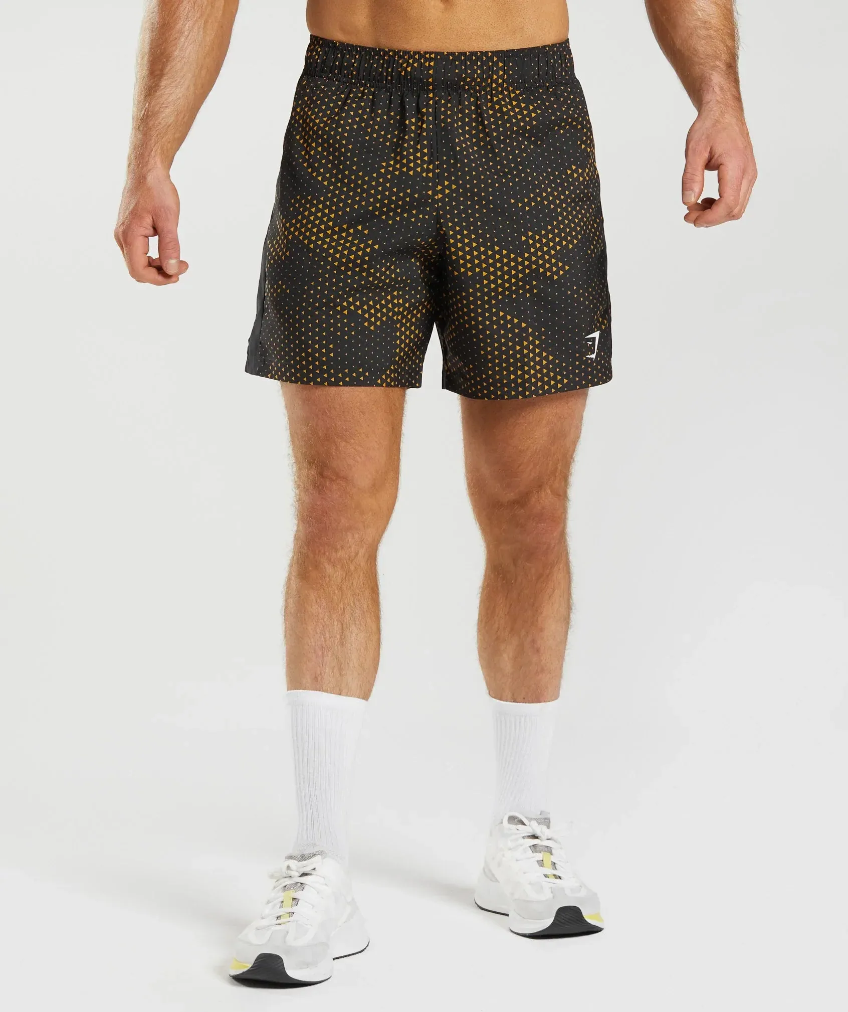 Gymshark Sport Shorts - Turmeric Yellow Print sold by Gymshark