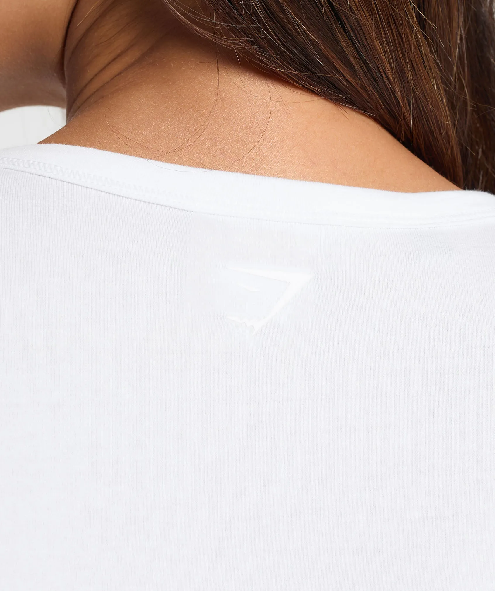 Gymshark Cotton T-Shirt - White sold by Gymshark product image thumbnail 5