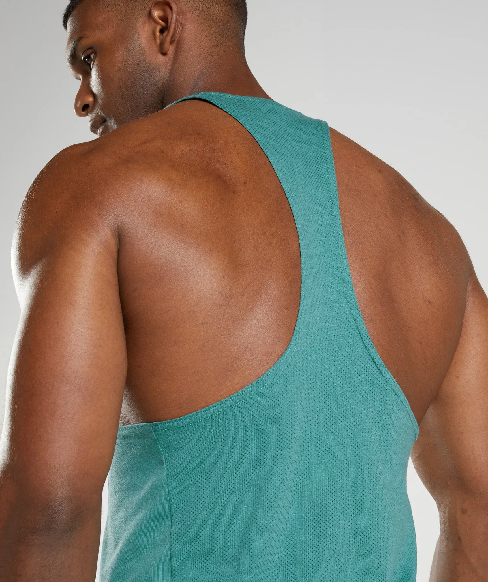 Gymshark React Stringer - Slate Blue sold by Gymshark product image thumbnail 5