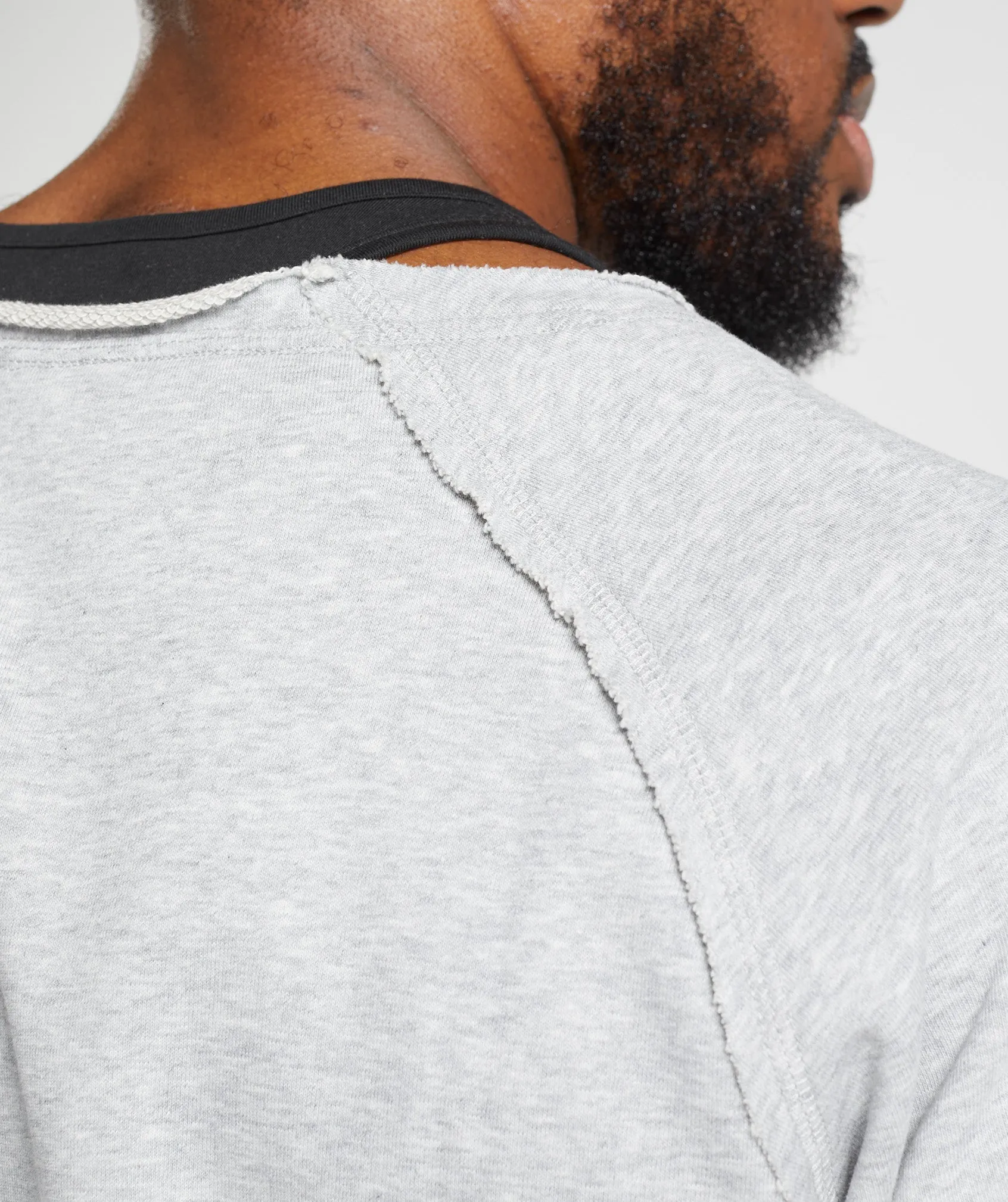 Gymshark Legacy Rag Top - Light Grey Core Marl sold by Gymshark product image thumbnail 5