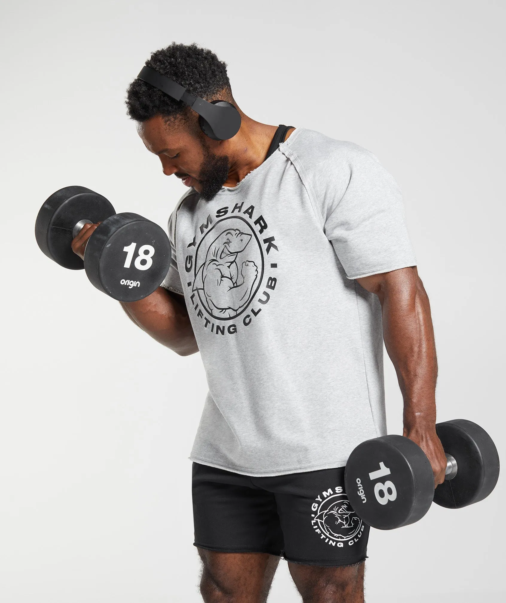 Gymshark Legacy Rag Top - Light Grey Core Marl sold by Gymshark product image thumbnail 3