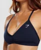 Gymshark Minimal Sports Bra - Midnight Blue sold by Gymshark