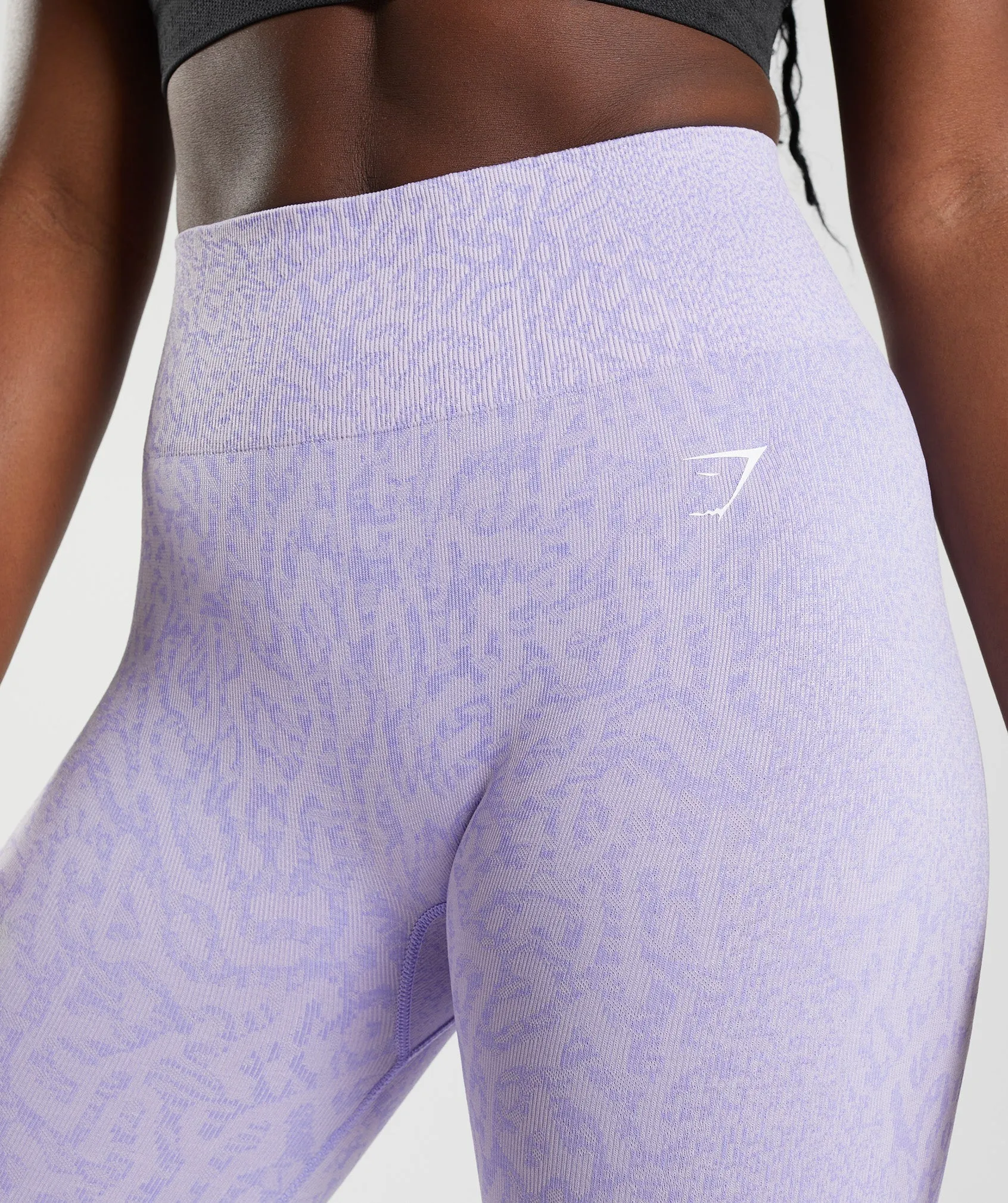 Gymshark Adapt Animal Seamless Leggings - Reef | Soft Lilac sold by Gymshark product image thumbnail 5